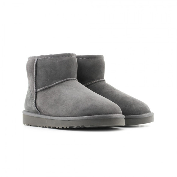 Женские непромокаемые мини угги Classic Mini Grey II