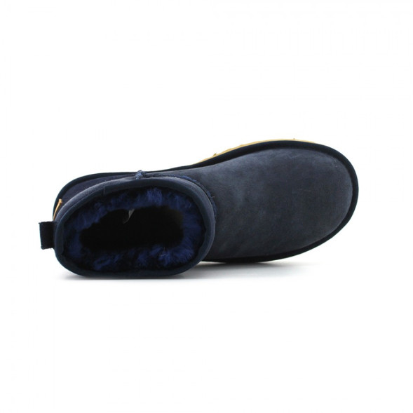 Женские непромокаемые мини угги Classic Mini Navy II