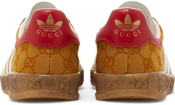 Унисекс кеды Adidas x Gucci Gazelle GG Monogram