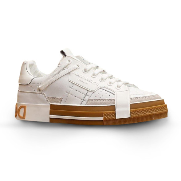 Женские кроссовки Dolce &amp; Gabbana Custom 2.Zero White/Brown