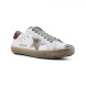 Женские кеды Golden Goose Deluxe Brand Wine/White Star