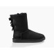 Женские угги с бантиками Bailey Bow II Black