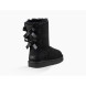 Женские угги с бантиками Bailey Bow II Black