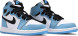 Унисекс кроссовки Nike Air Jordan 1 Retro High OG PS 'University Blue'