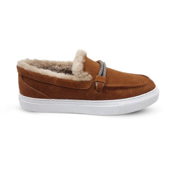Brunello Cucinelli Moccasins Winter Brown