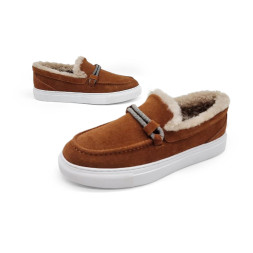 Brunello Cucinelli Moccasins Winter Brown