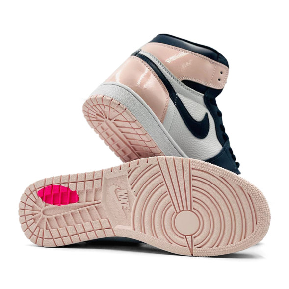 Унисекс кроссовки Nike Air Jordan 1 Pink 