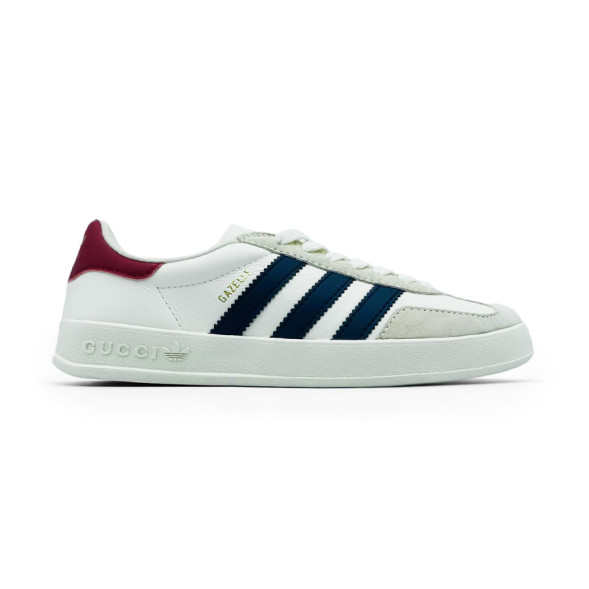 Унисекс кроссовки Gucci x Adidas Gazelle White