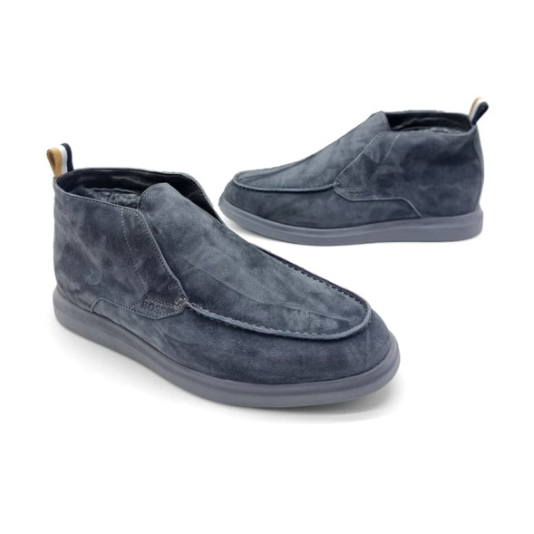 Мужские зимние ботинки Boss Winter Suede Grey