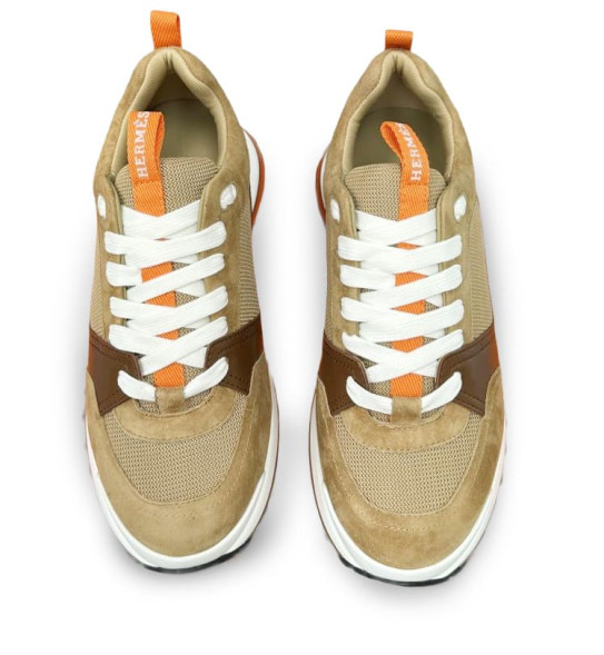 Мужские кроссовки Hermes Leader Brown