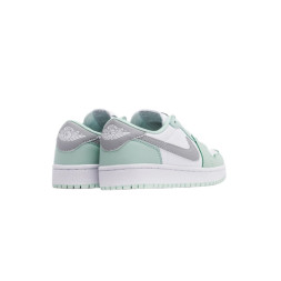 Женские кроссовки Nike Air Jordan 1 Low White / Mint / Grey