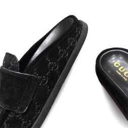 Gucci Sabo Suede Black