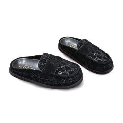 Gucci Sabo Suede Black