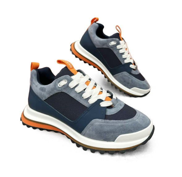 Мужские кроссовки Hermes Leader Navy Grey