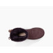Женские угги с бантиками Bailey Bow II Chocolate