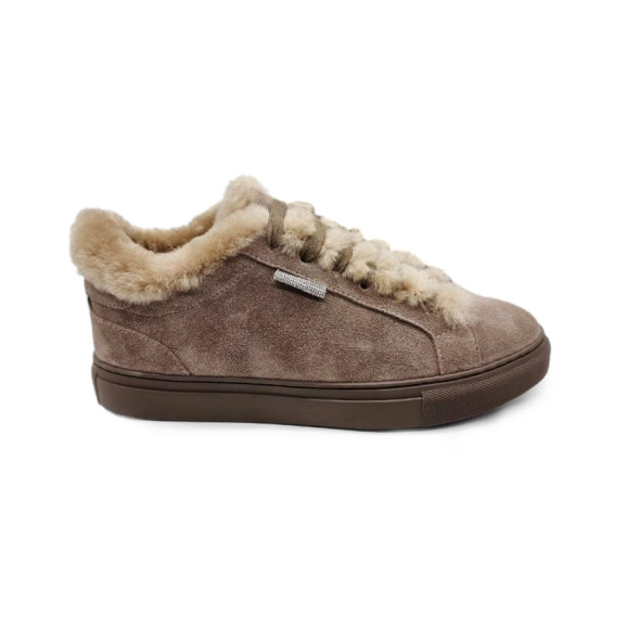 Унисекс зимние кроссовки Brunello Cucinelli Winter Brown