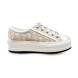 Женские кроссовки Dior Woman Beige Platform