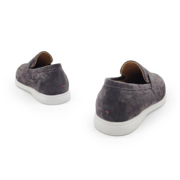Kiton Loafers Suede Brown