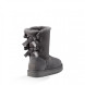 Женские угги с бантиками Bailey Bow II Grey