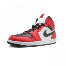 Мужские кроссовки Nike Air Jordan 1 Mid Chicago Toe
