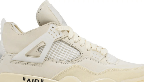 Унисекс кроссовки Nike Off-White x Wmns Air Jordan 4 SP 'Sail'
