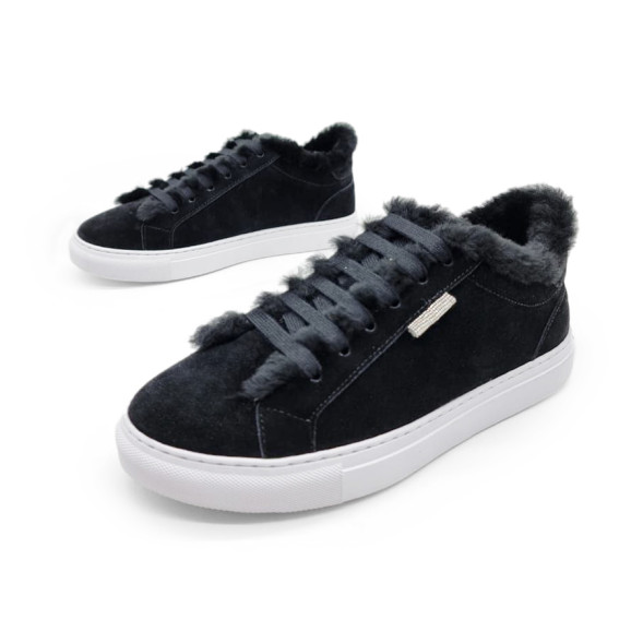 Унисекс зимние кроссовки Brunello Cucinelli Winter Black