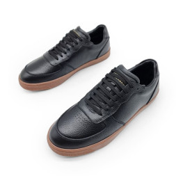 Brunello Cucinelli Winter Leather Black