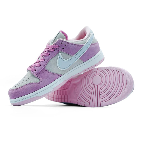 Женские кроссовки Nike SB Dunk Low Retro Woman Pink Grey