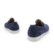 Мужские лоферы Kiton Loafers Suede Navy