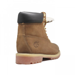 Женские ботинки с мехом Timberland Cacao