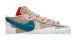 Унисекс кроссовки Nike KAWS x sacai x Blazer Low 'Reed'