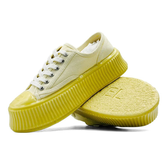 Женские кеды Chanel Sneakers Goe Lemon