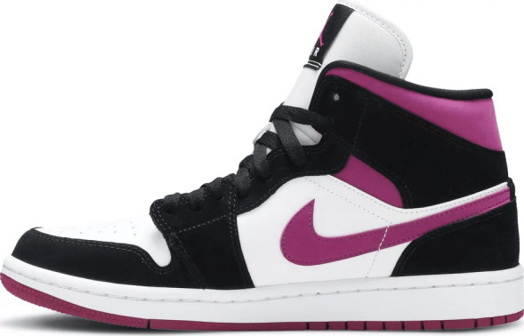 Женские кроссовки Nike Wmns Air Jordan 1 Mid 'Cactus Flower'