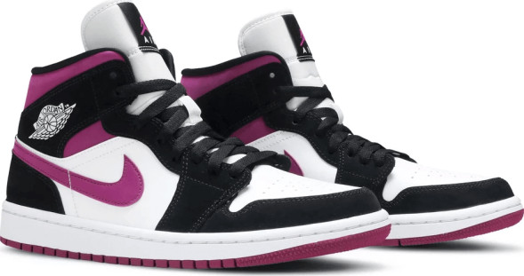 Женские кроссовки Nike Wmns Air Jordan 1 Mid 'Cactus Flower'