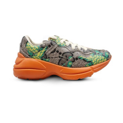 Gucci Rython Grey/Orange/Green