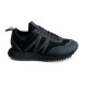 Мужские кроссовки Moncler Pacey Suede Black