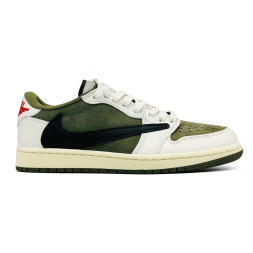 Travis Scott x Nike Air Jordan 1 Medium Olive Unisex