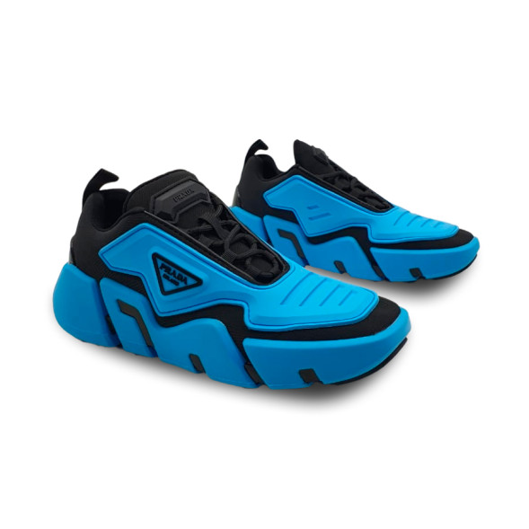 Женские кроссовки Prada Techno Stretch Blue