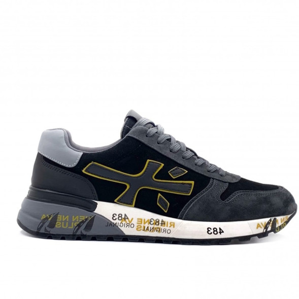 Мужские кроссовки Premiata Lucy Sneakers Django Django Grey