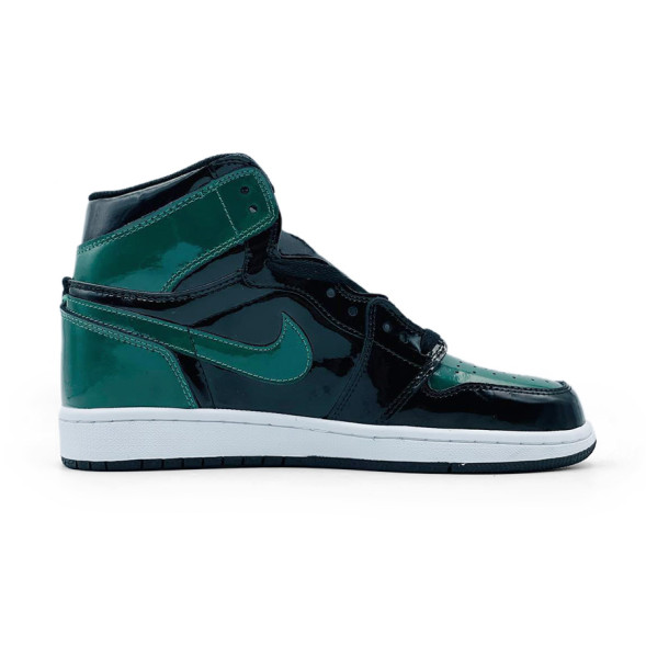 Унисекс кроссовки Nike Air Jordan Black/Green
