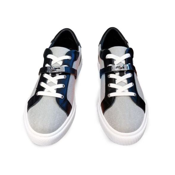 Женские кроссовки Hermes Day Sneakers Textile Grey