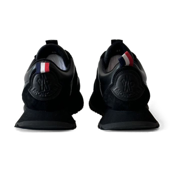 Мужские кроссовки Moncler Pacey Leather Black