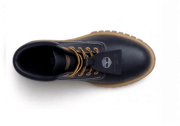 Унисекс ботинки Timberland х Louis Vuitton Vachetta Monogramme Black
