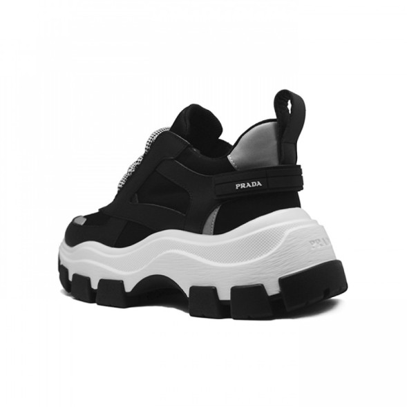 Женские кроссовки Prada Black&amp;White Chunky Sneakers