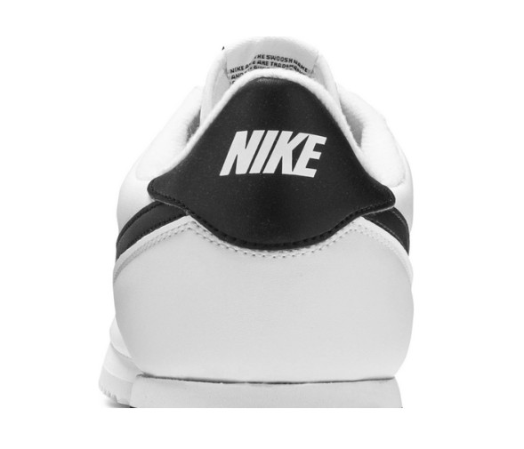 Унисекс кроссовки Nike Cortez Basic Leather 'White Black'
