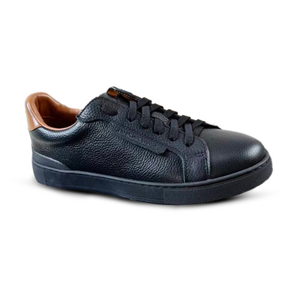 Мужские кроссовки Ermenegildo Zegna Man Black