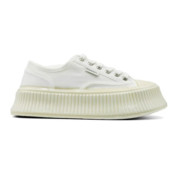 Женские кеды Chanel Sneakers Goe White