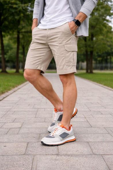 Мужские кроссовки Hermes Leader Grey