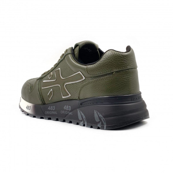 Мужские кроссовки Premiata Lucy Sneakers Leather Khaki