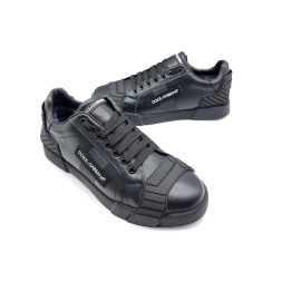 Dolce &amp; Gabbana Man Winter Leather Black